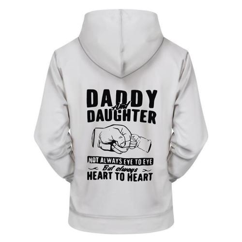 Daddy Daughter 3D - Sweatshirt, Hoodie, Pullover