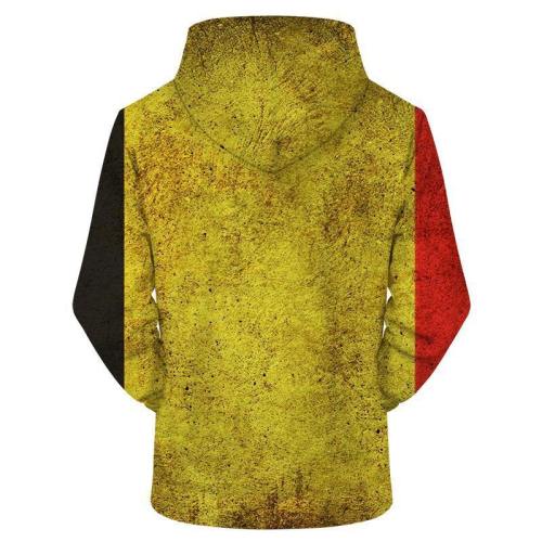 Bright Belgium Flag 3D - Sweatshirt, Hoodie, Pullover