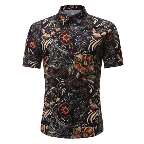 Men'S  Fashion Breathable Casual Short Sleeve