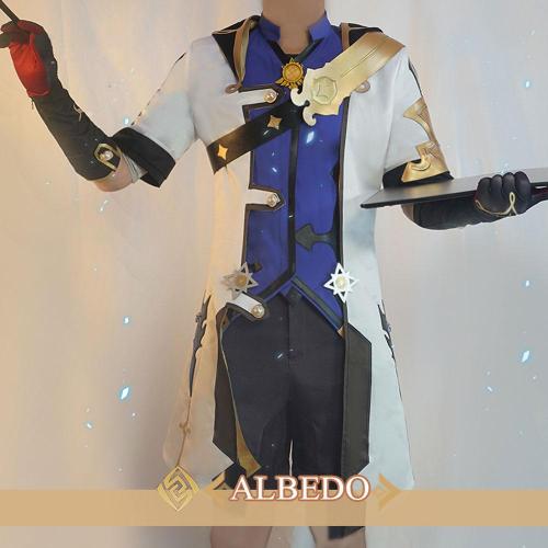 Genshin Impact Albedo Cosplay Costume