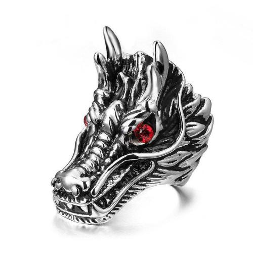 Dragon Rage Steel Ring