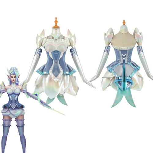League Of Legends Lol Zyra Rise Of The Thorns Crystal Rose Skin Outfits Halloween Carnival Suit Cosplay Costume