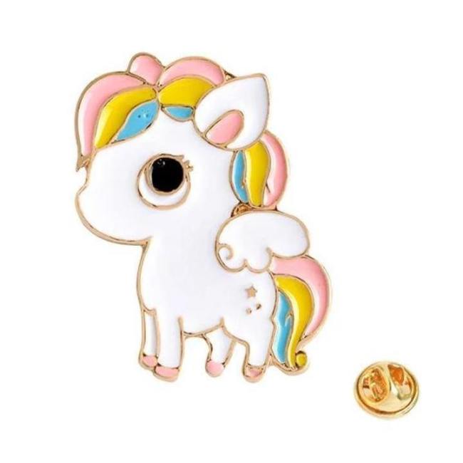 Rainbow Pony Pin