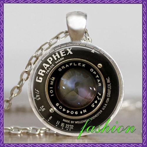 Vintage Camera Lens Necklace
