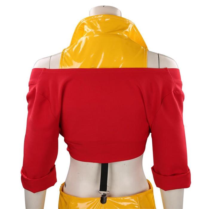 Anime Cowboy Bebop Faye Valentine Outfits Halloween Carnival Suit Cosplay Costume