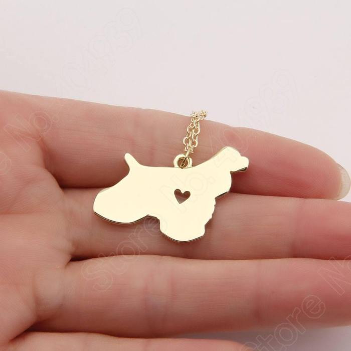 Puppy Heart Necklace