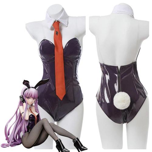 Danganronpa Kirigiri Kyouko Bunny Girl Jumpsuit Outfits Cosplay Costume Halloween Carnival Suit