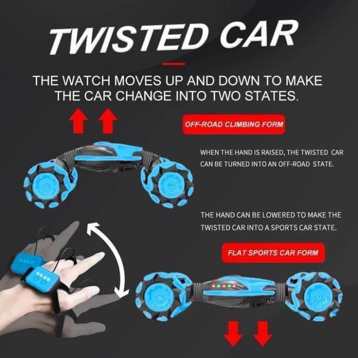 Gesture Control Double-Sided Stunt Car