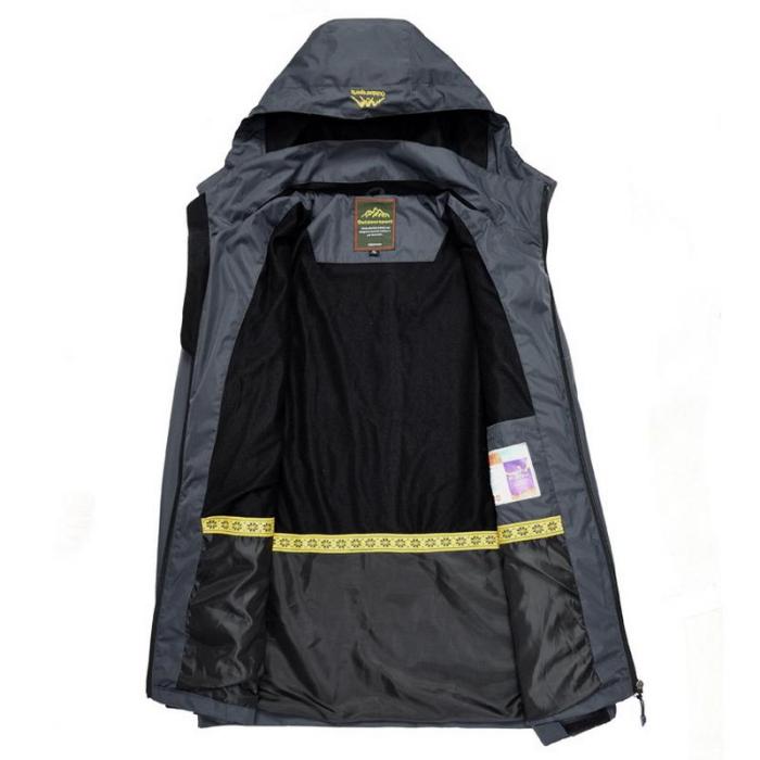 Men'S Outdoor Waterproof Jacket Rain Coat Hiking Windbreaker