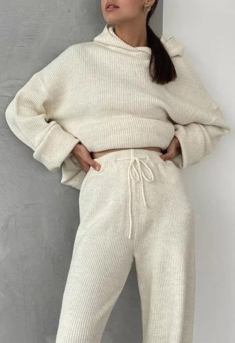 Sweatsuits For Women Plus Size Hoodie Wide Leg Pants Loungewear Set