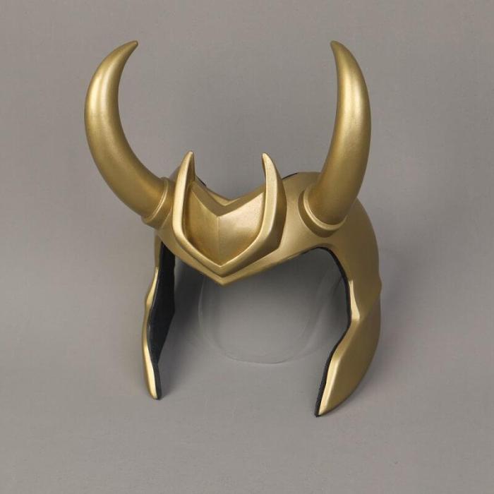 Loki  Pvc Crown Horns Helmet Halloween Cosplay Costume Props