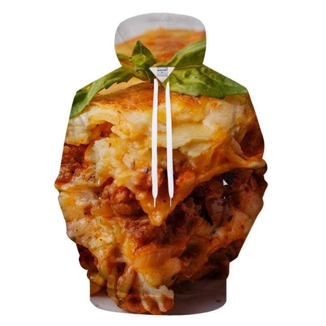 Lasagna 3D - Sweatshirt, Hoodie, Pullover