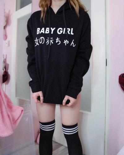 Japanese Baby Girl Hoodie