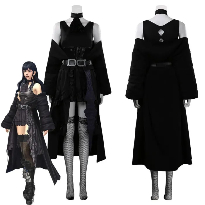 Final Fantasy Xiv - Gaia Outfits Halloween Carnival Suit Cosplay Costume