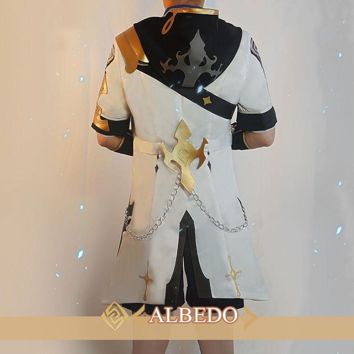 Genshin Impact Albedo Cosplay Costume