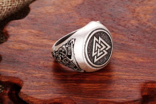 Valknut Ancient Viking Ring