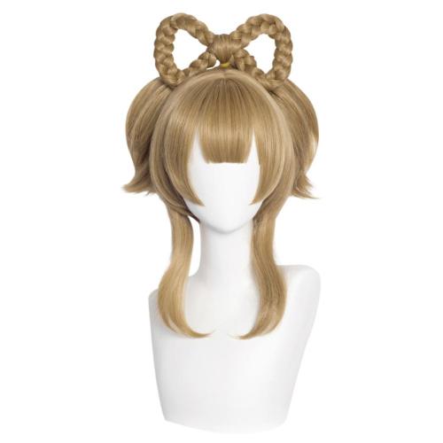 Genshin Impact Yaoyao Heat Resistant Synthetic Hair Carnival Halloween Party Props Cosplay Wig