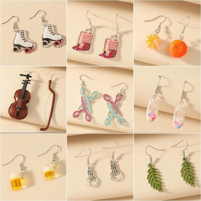 Cute And Fancy Dangle Earrings