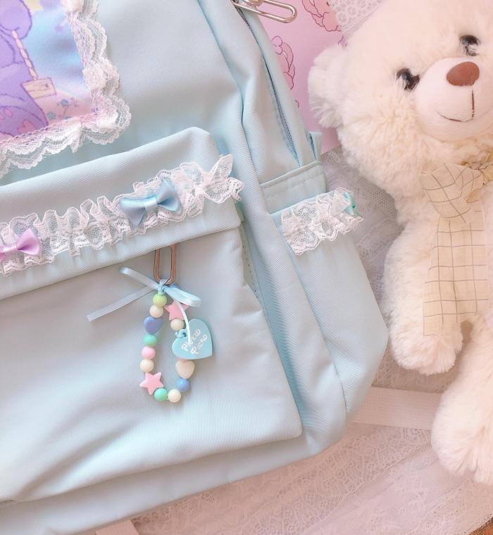 Pastel Bear Backpack