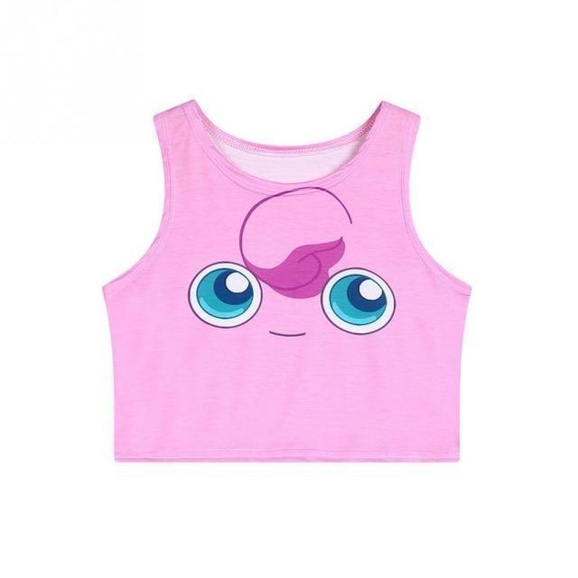 Pocket Monster Crop Tops