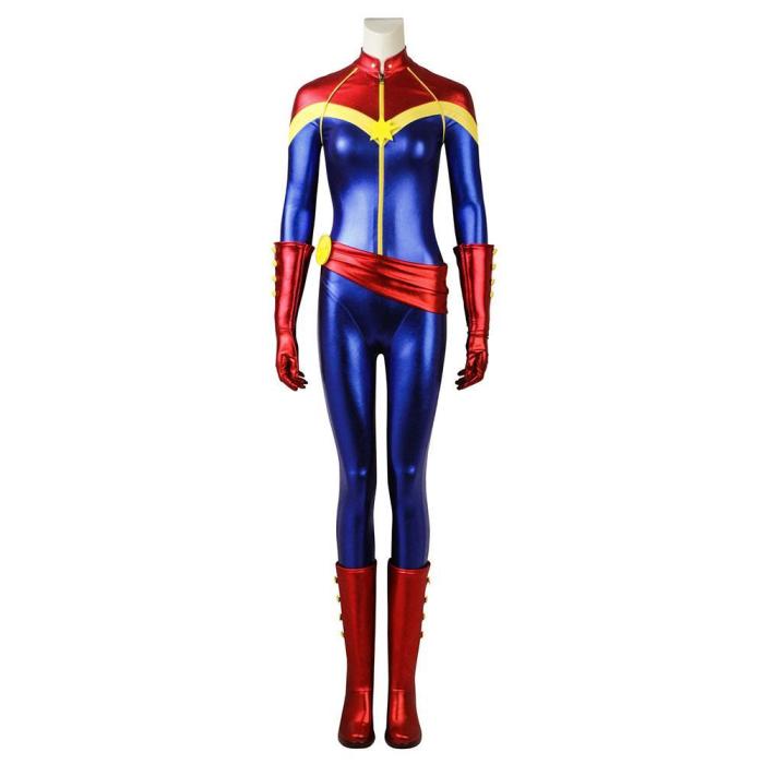 Carol Danvers Comic Version Cosplay Costume