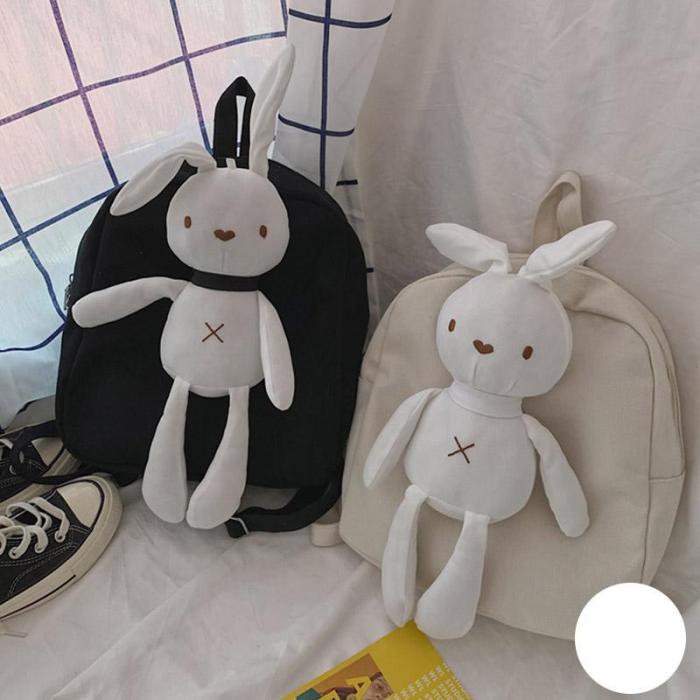 Kawaii Canvas Bunny Backpack