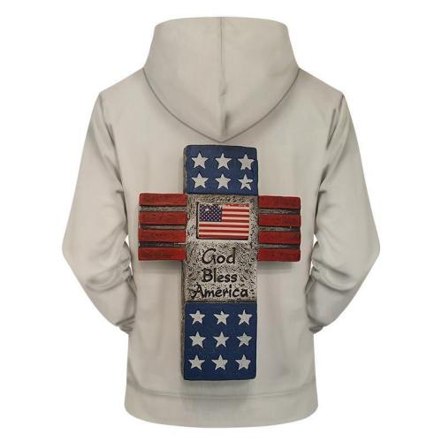 God Bless America 3D - Sweatshirt, Hoodie, Pullover