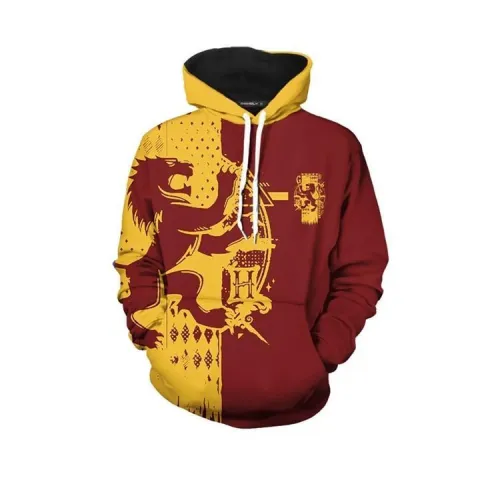 Harry Potter Hogwarts Four Collegecosplay Costume Jacket Sweater Zipper Clothing