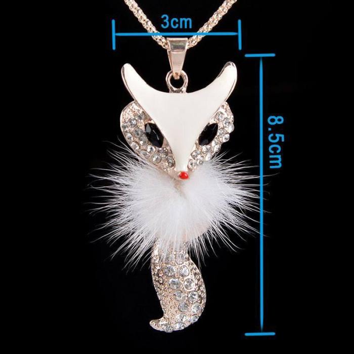 Arctic Fox Necklace Jewelry - Fox Jewelry