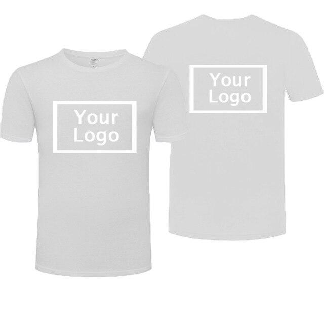 Men And Women Customized Brand Logo T-Shirt