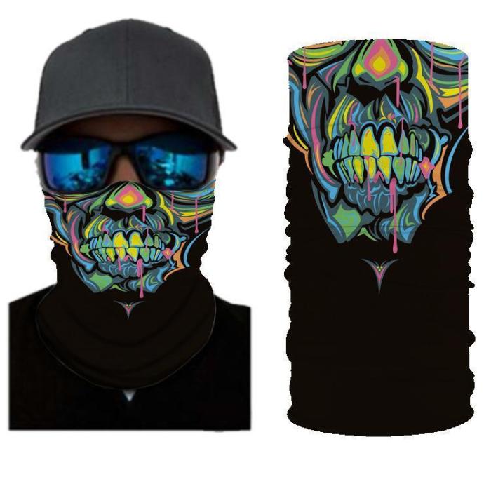 Halloween 3D Printing Face Mask Skull