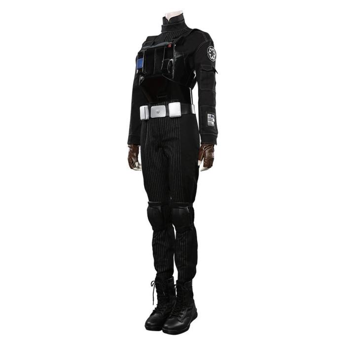 Star Wars-Jyn Erso Pilot Jumpsuit Romper Outfits Halloween Carnival Suit Cosplay Costume