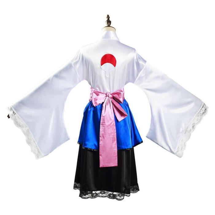 Anime Naruto Sasuke Uchiha Kimono Outfits Halloween Carnival Suit Cosplay Costume