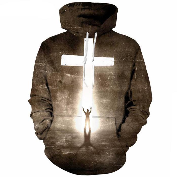 Jesus Christ Love 3D Sweatshirt Hoodie Pullover