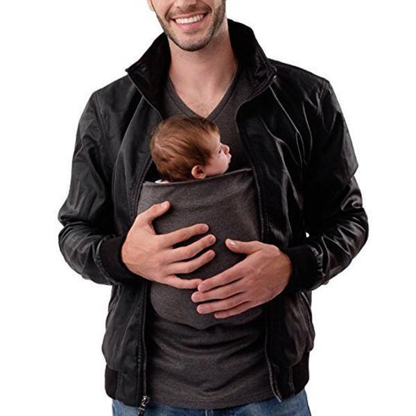 Multi-Functional Parent-Child Kangaroo Pocket T-Shirt