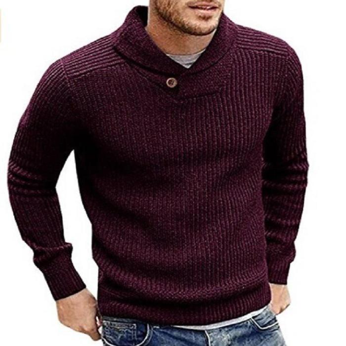 Men'S Thick Warm Sweater