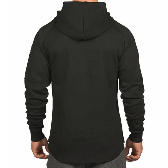 Mens Running Sports Hooded Sweatshirt