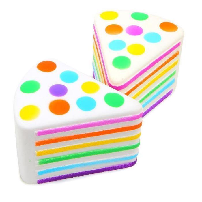Rainbow Cake Squishy