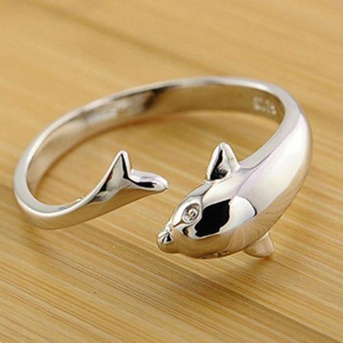 Fashionable Dolphin Rings