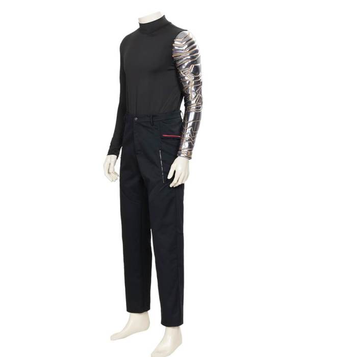 The Falcon And The Winter Soldier Bucky Barnes Outfit Cosplay Costumes