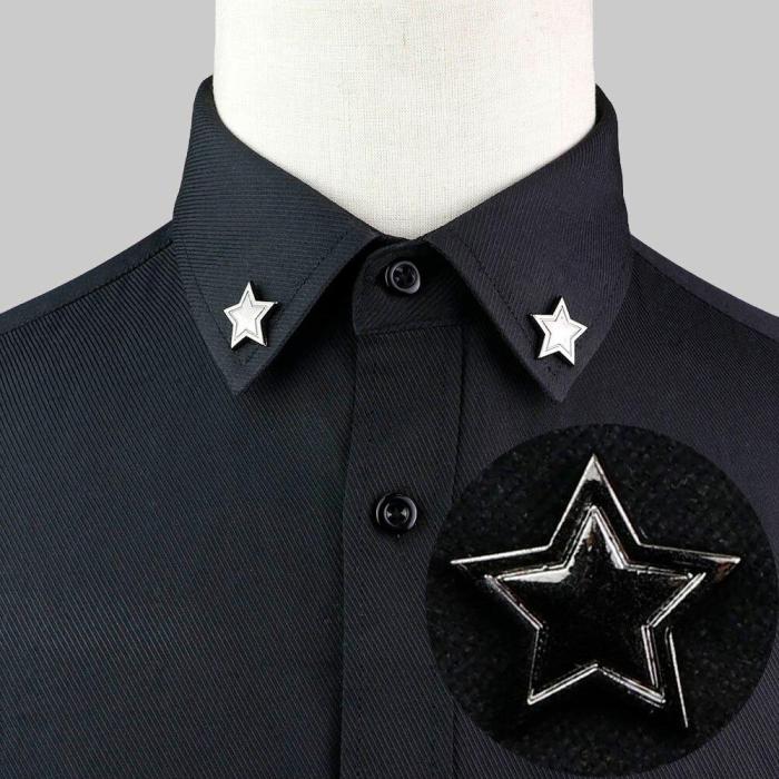 On-Trend Shirt Collar Brooch Pins