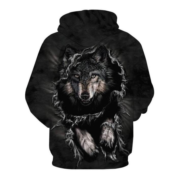The Wolf Within 3D Hoodie