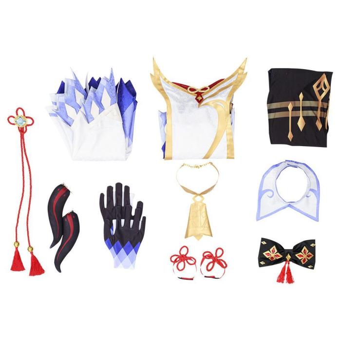 Game Genshin Impact - Ganyu Jumpsuit Outfits Halloween Carnival Suit Cosplay Costume