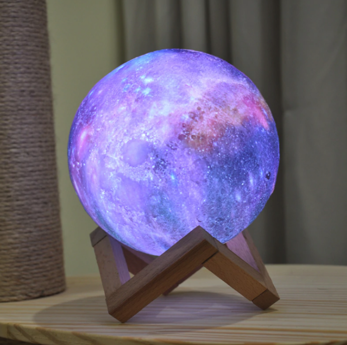 3D Print Star Moon Colorful Lamp