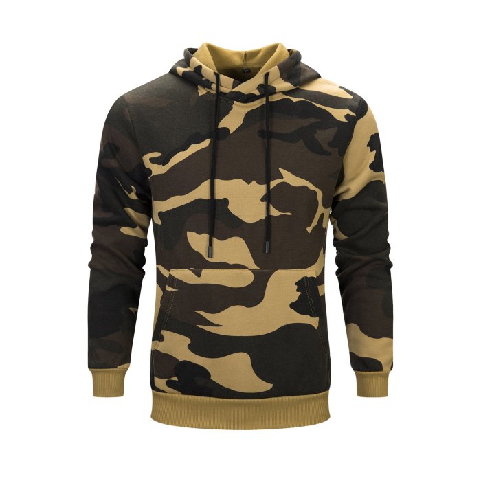 Men'S Fashion Camouflage Hoodie