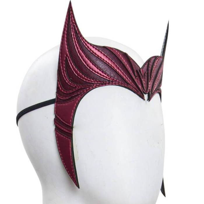 Wanda Vision Scarlet Witch Headwear Halloween Cosplay Costume Props