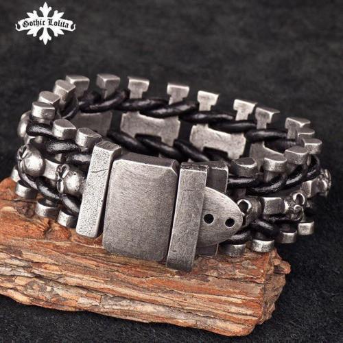 Skeleton Bikers Bracelet