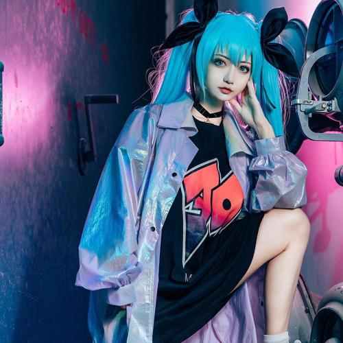 Vocaloid  Hatsune Miku 39 Miku Pop Punk Uniforms Cosplay Costume