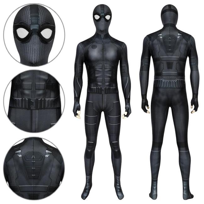Spider-Man Peter Parker Night Monkey Suit Spider-Man: Far From Home Jumpsuit Cosplay Costume -