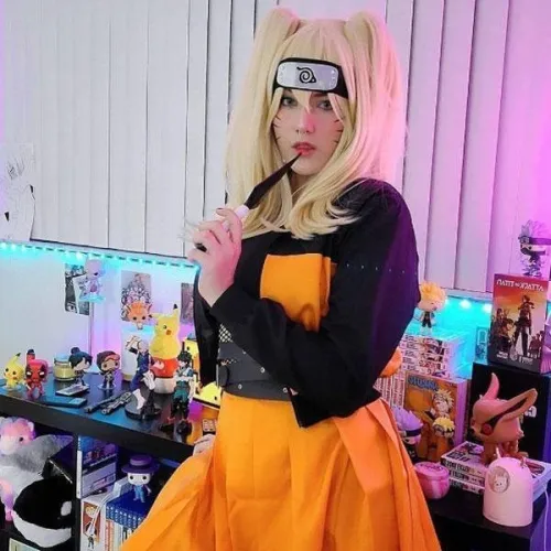 Female Uzumaki Naruto From Naruto Halloween Cosplay Costume